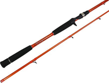 Load image into Gallery viewer, C2WX-1002MH-MF-C - Wild Orange Giant 2-Piece Casting Rod 10'0" Med Hvy Mod Fast