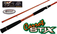 Load image into Gallery viewer, C2WX-1062M-MF-S - Wild Orange Giant 2-Piece Spinning Rod 10'6" Med Mod Fast